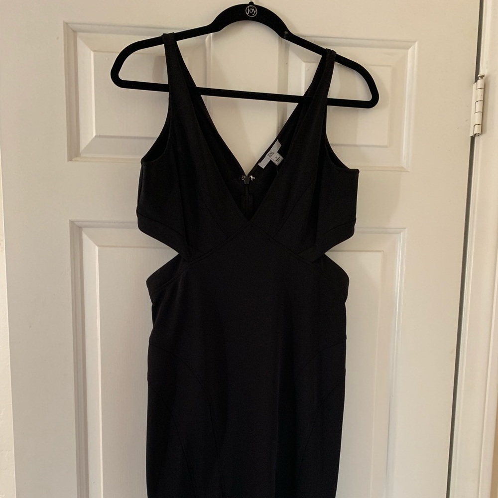 Zac Posen Black Cut Out Dress